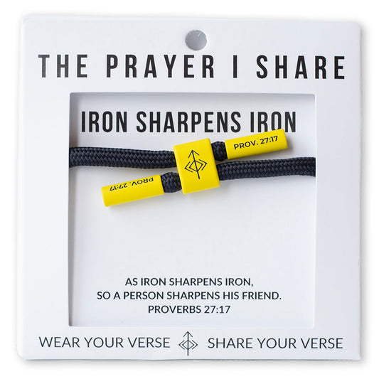 IRON SHARPENS IRON Bracelet