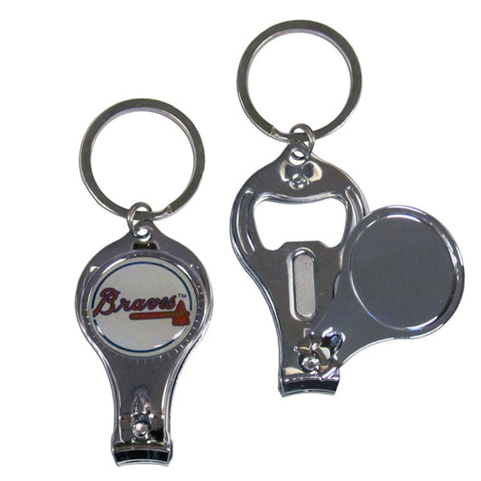 Atlanta Braves 3 in 1 Keychain