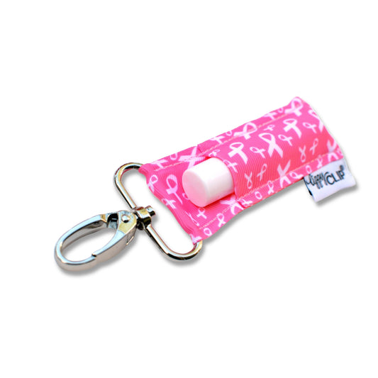 Breast Cancer Awareness LippyClip® Lip Balm Holder