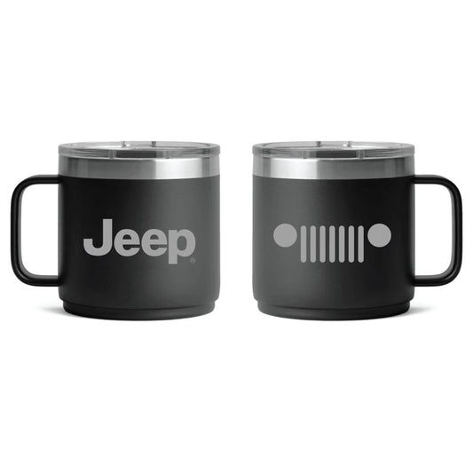 Camper Mug - Jeep Insulated - Black