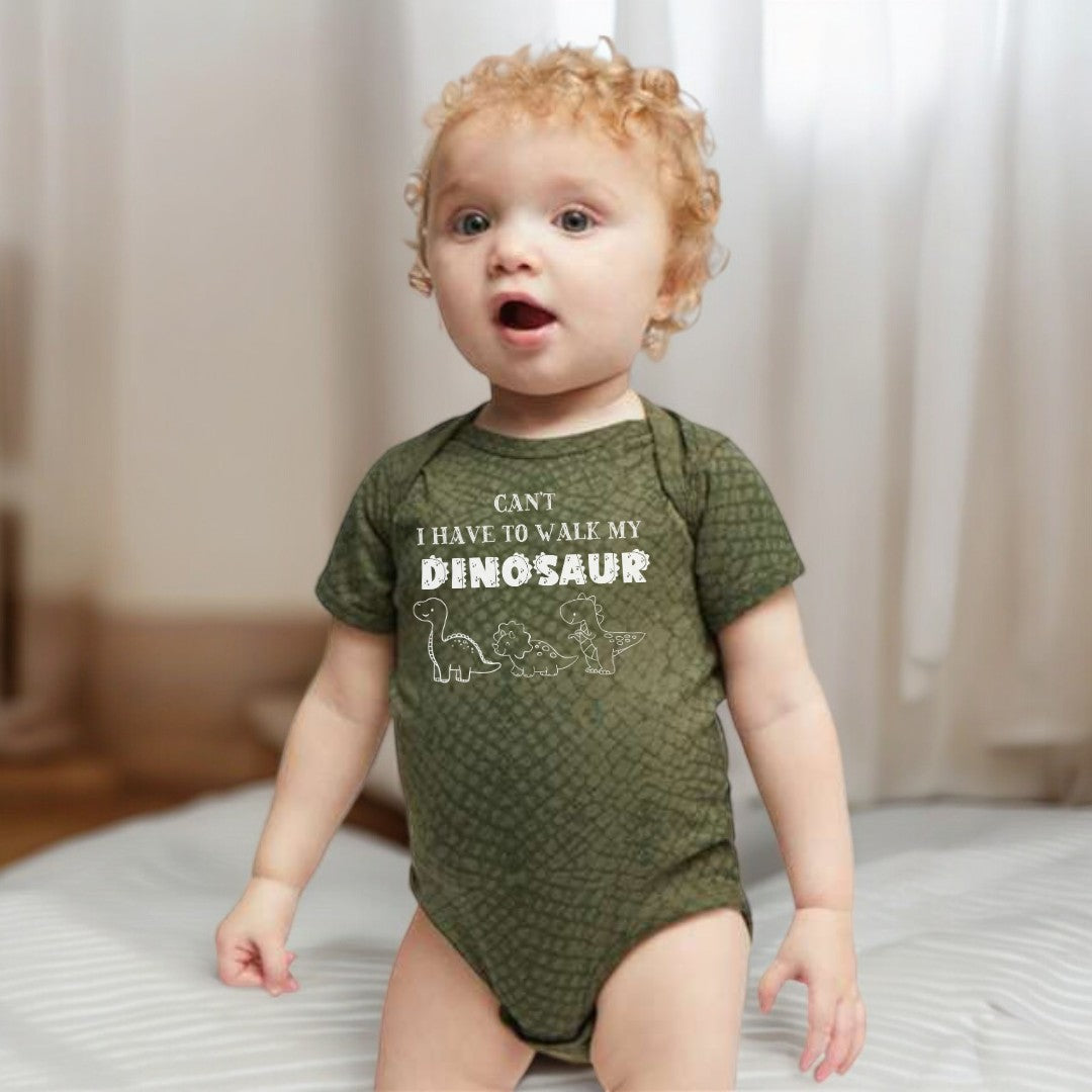 Can't I Have To Walk My Dinosaur Infant Bodysuit