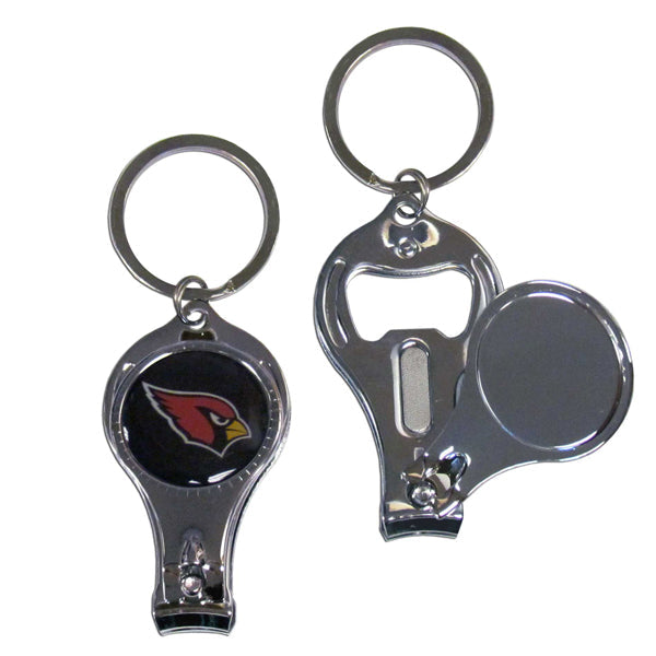 Arizona Cardinals 3 in 1 Keychain