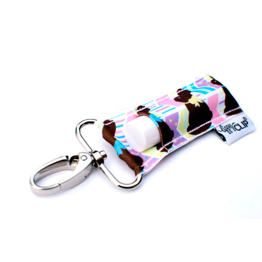 Chocolate Bunnies LippyClip® Lip Balm Holder