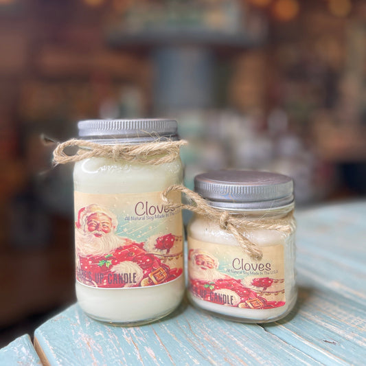 Cloves Mason Jar Candle - Vintage Collection