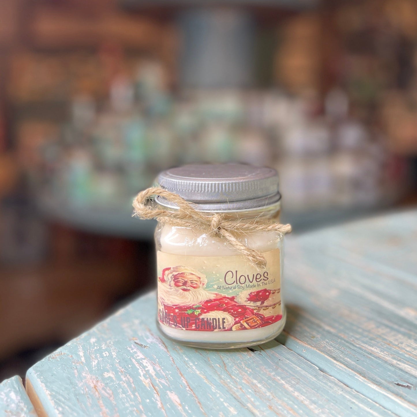 Cloves Mason Jar Candle - Vintage Collection