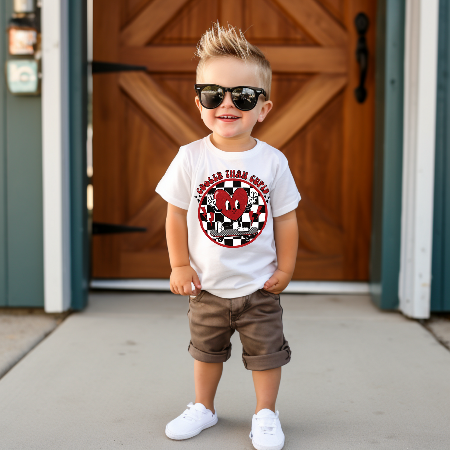 Cooler Thank Cupid Youth & Toddler Graphic Tee