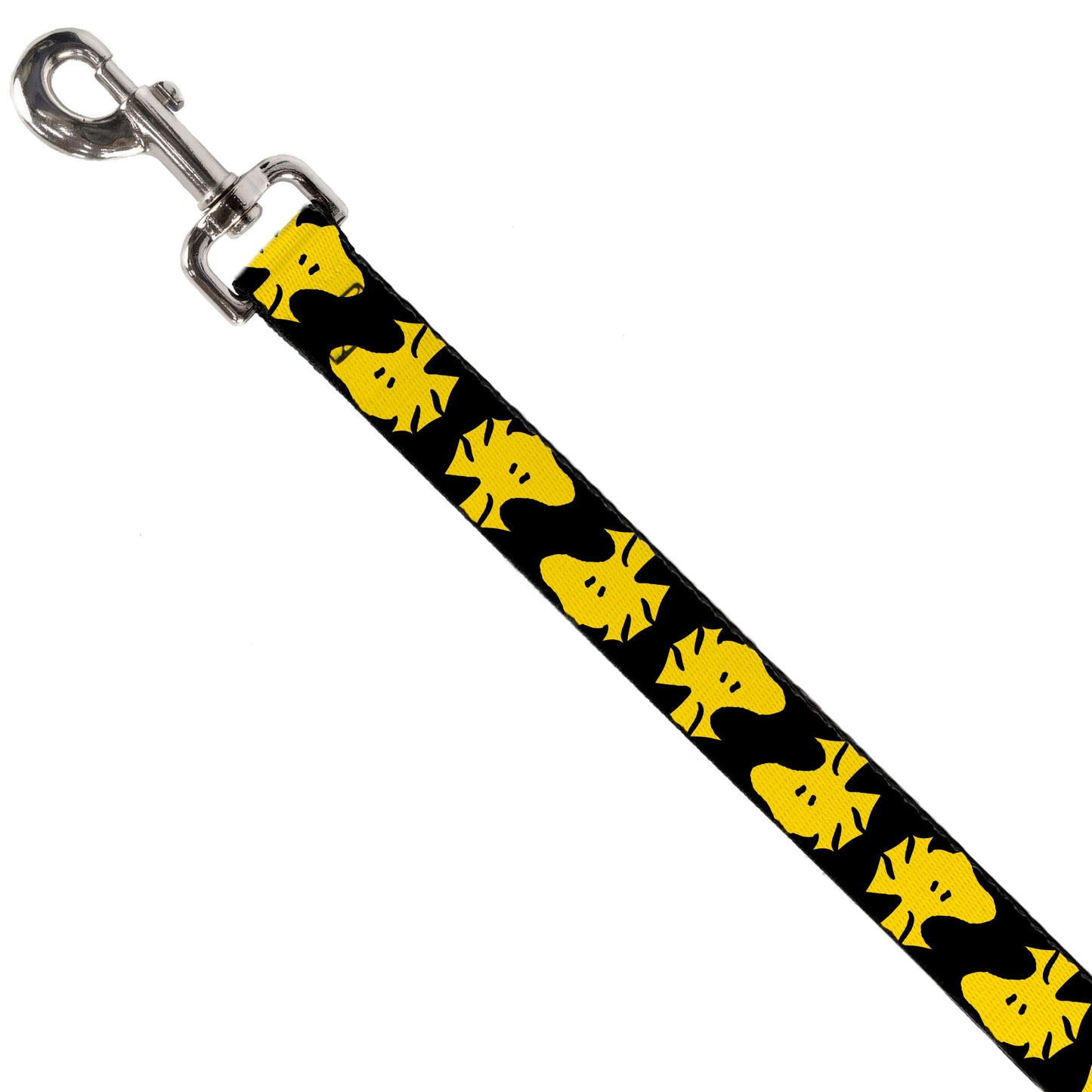 Dog Leash - Peanuts Woodstock Face Flip Black/Yellow