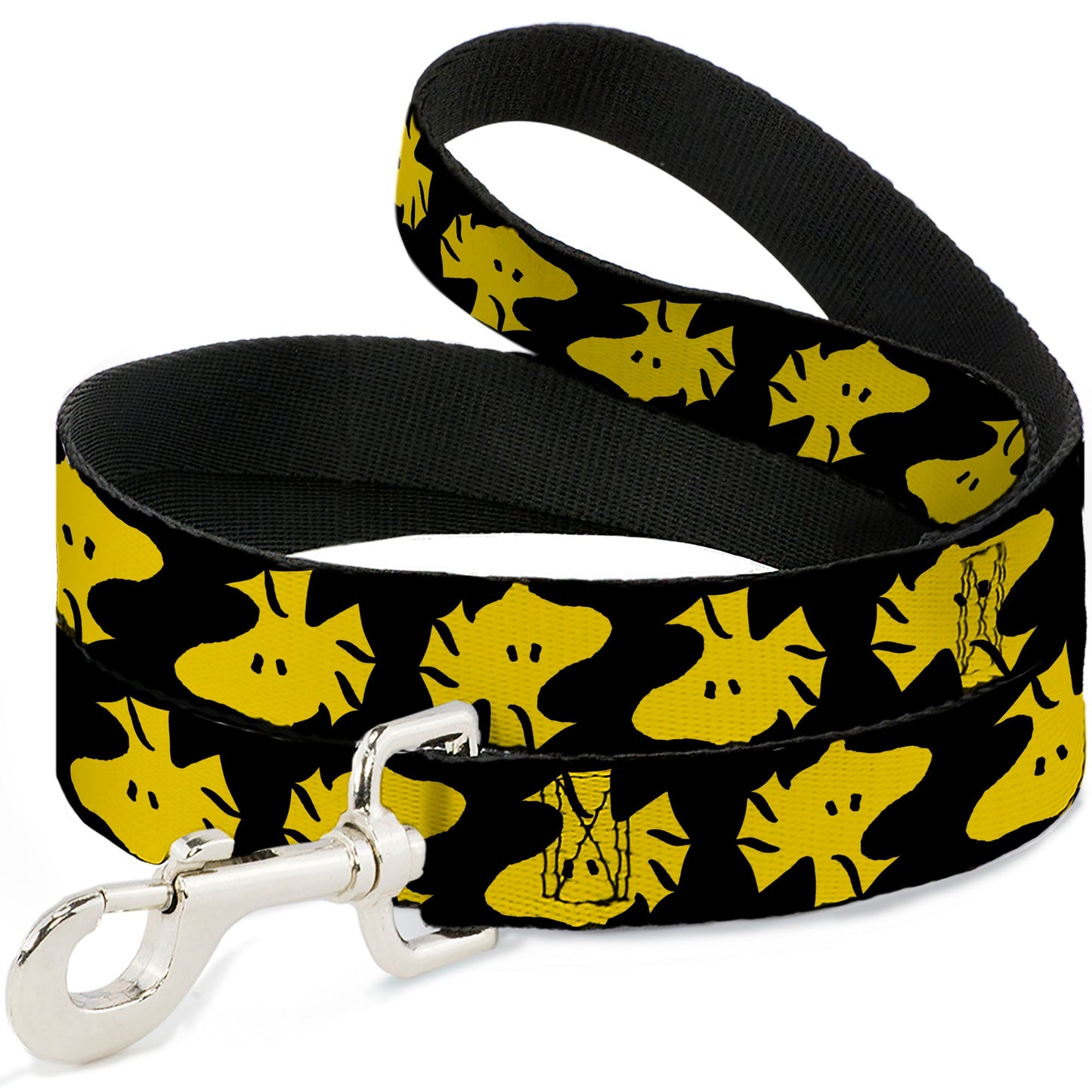 Dog Leash - Peanuts Woodstock Face Flip Black/Yellow