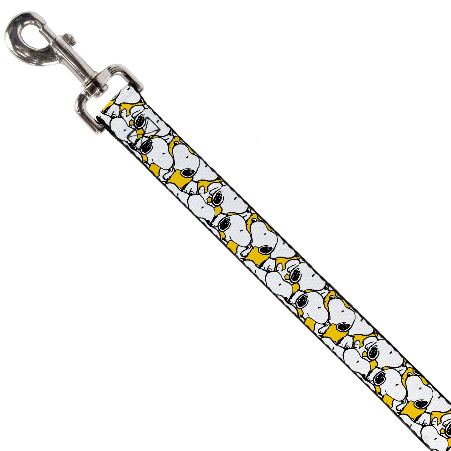 Dog Leash - Peanuts Snoopy Pose Stacked Yellow