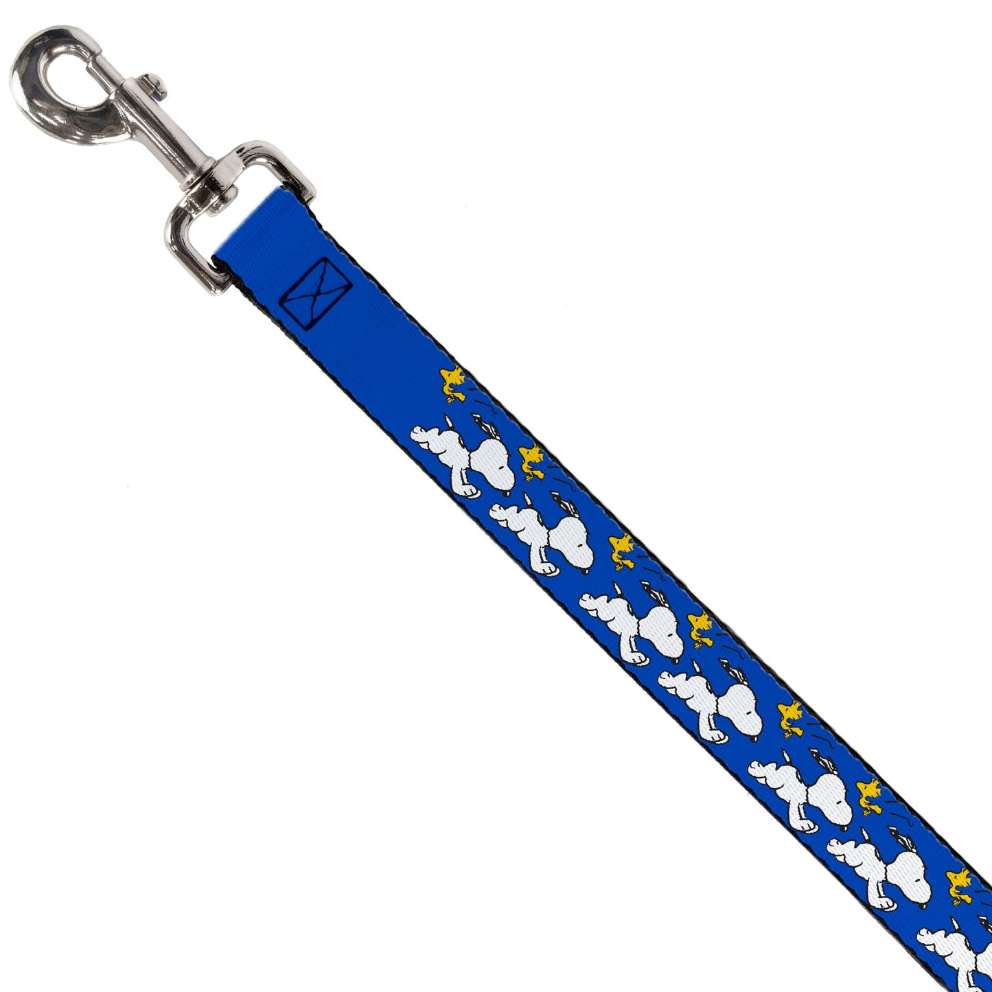 Dog Leash - Peanuts Snoopy Running and Woodstock Pose Blue