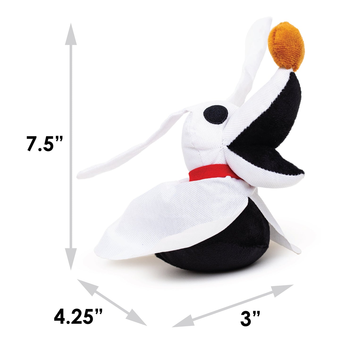 Dog Toy Squeaker Plush - The Nightmare Before Christmas Zero Pose