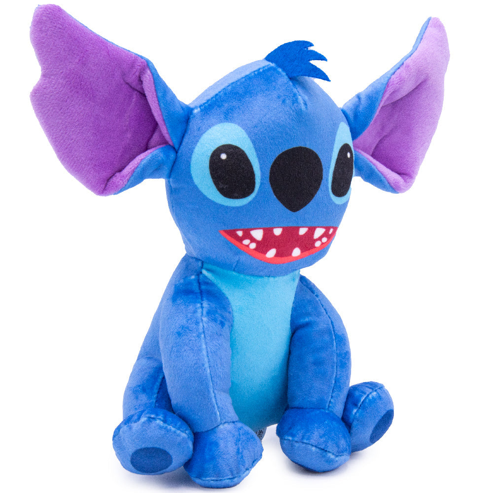 Dog Toy Squeaker Plush - Lilo and Stitch Stitch Full Body Sitting Pose