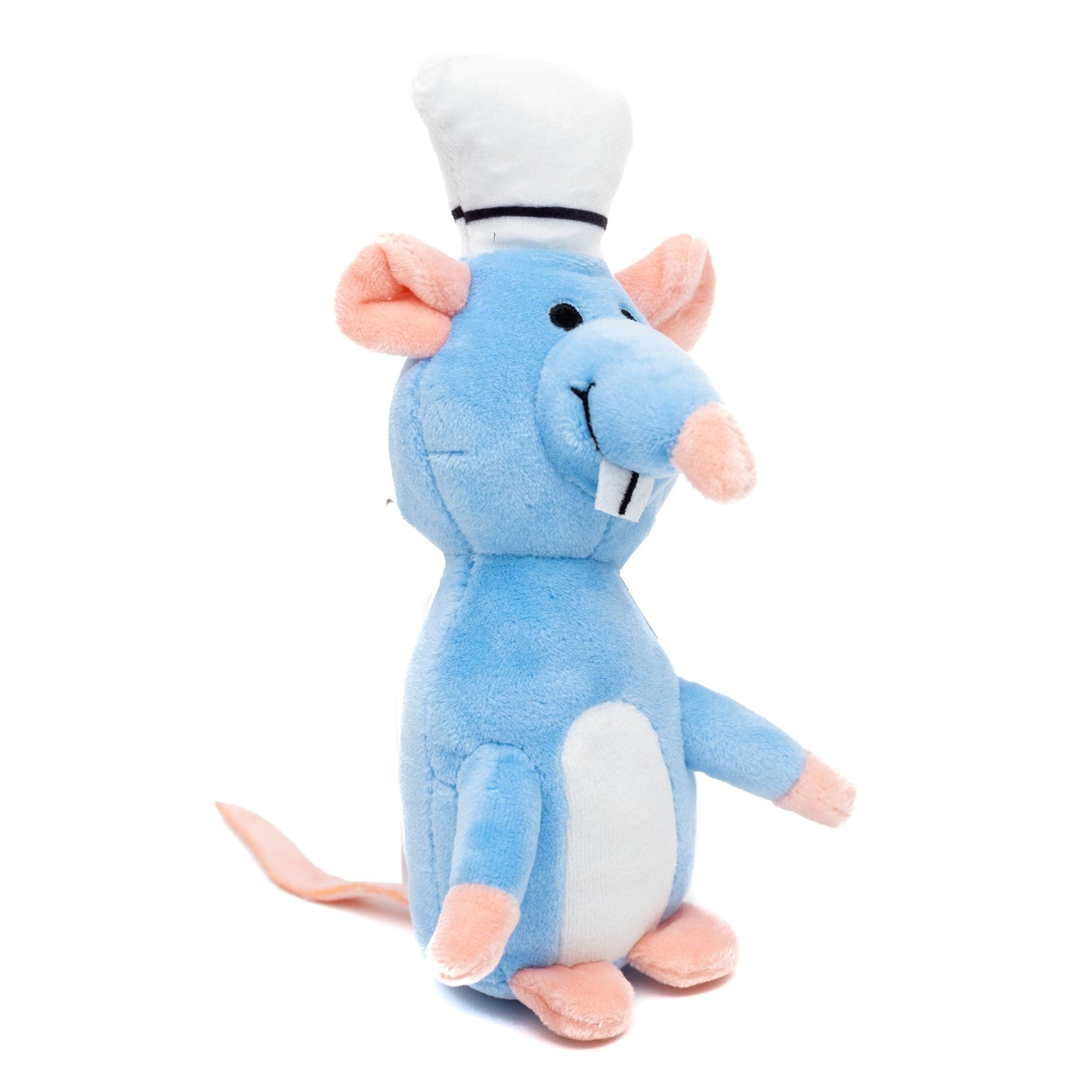 Dog Toy Squeaker Plush - Ratatouille Chef Remy Rat Full Body Pose