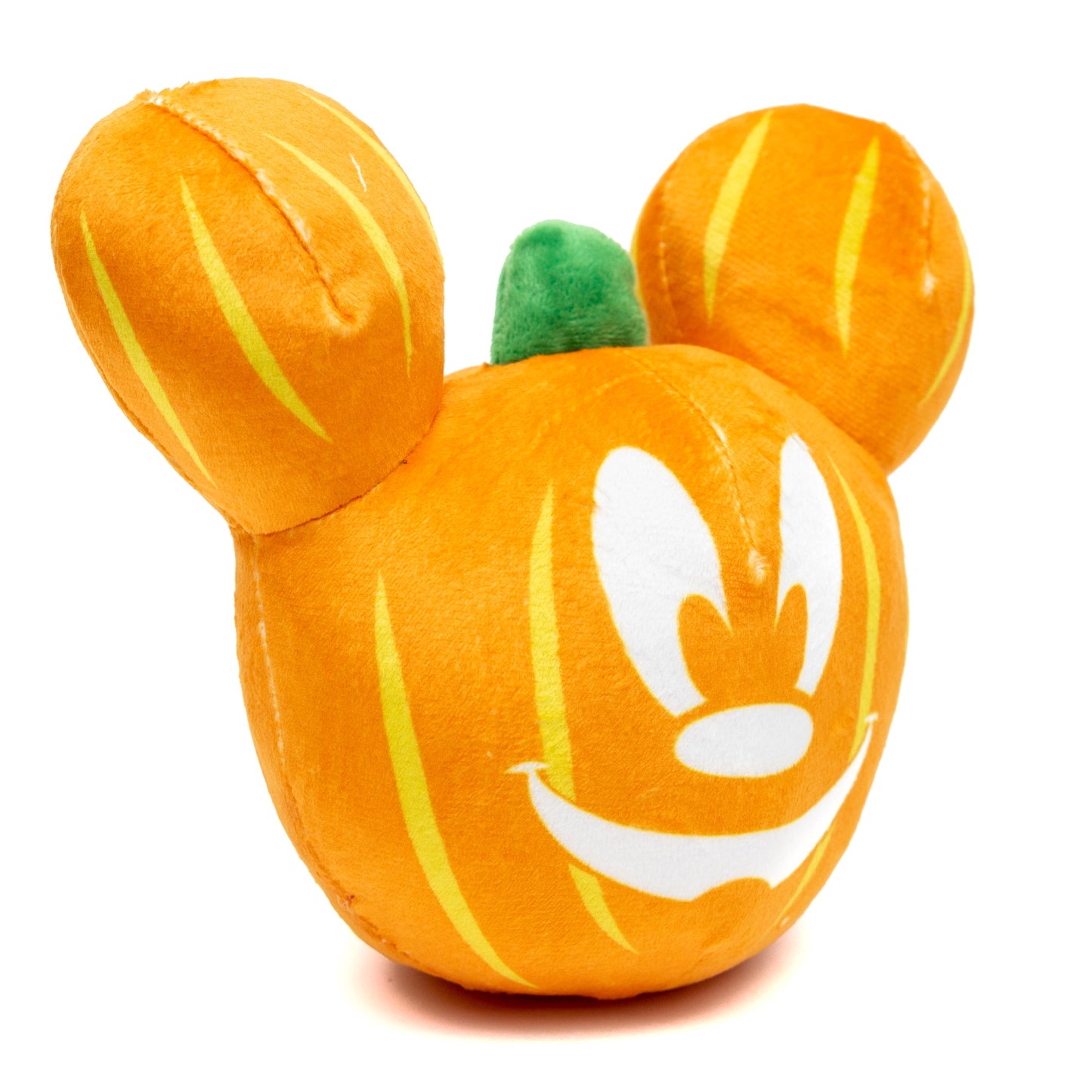 Dog Toy Squeaker Plush - Disney Halloween Mickey Mouse Pumpkin Face