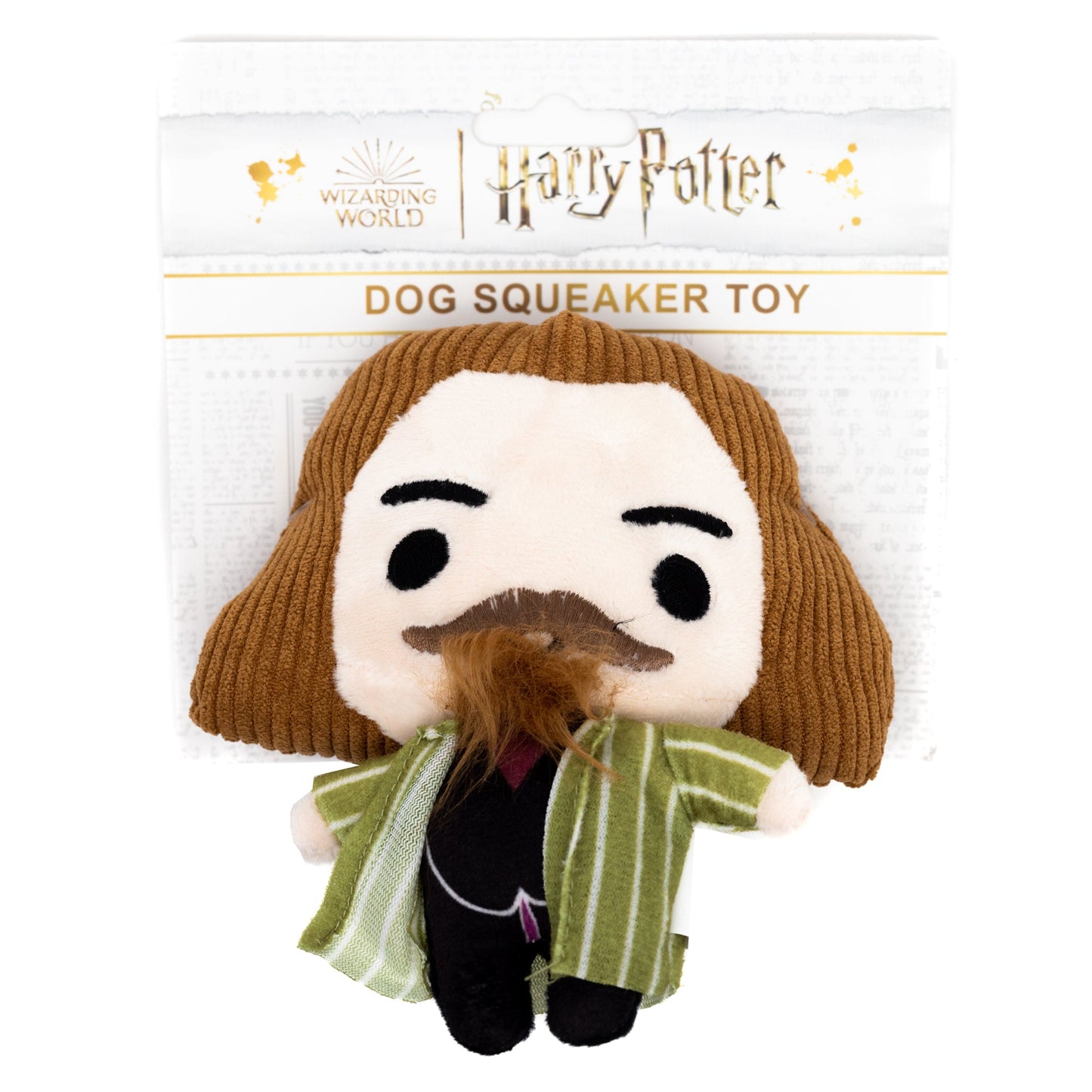 Dog Toy Squeaker Plush - Harry Potter Sirius Black Standing Charm Full Body Pose