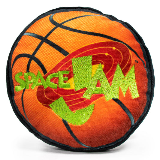 Dog Toy Squeaker Plush - Space Jam Basketball Logo