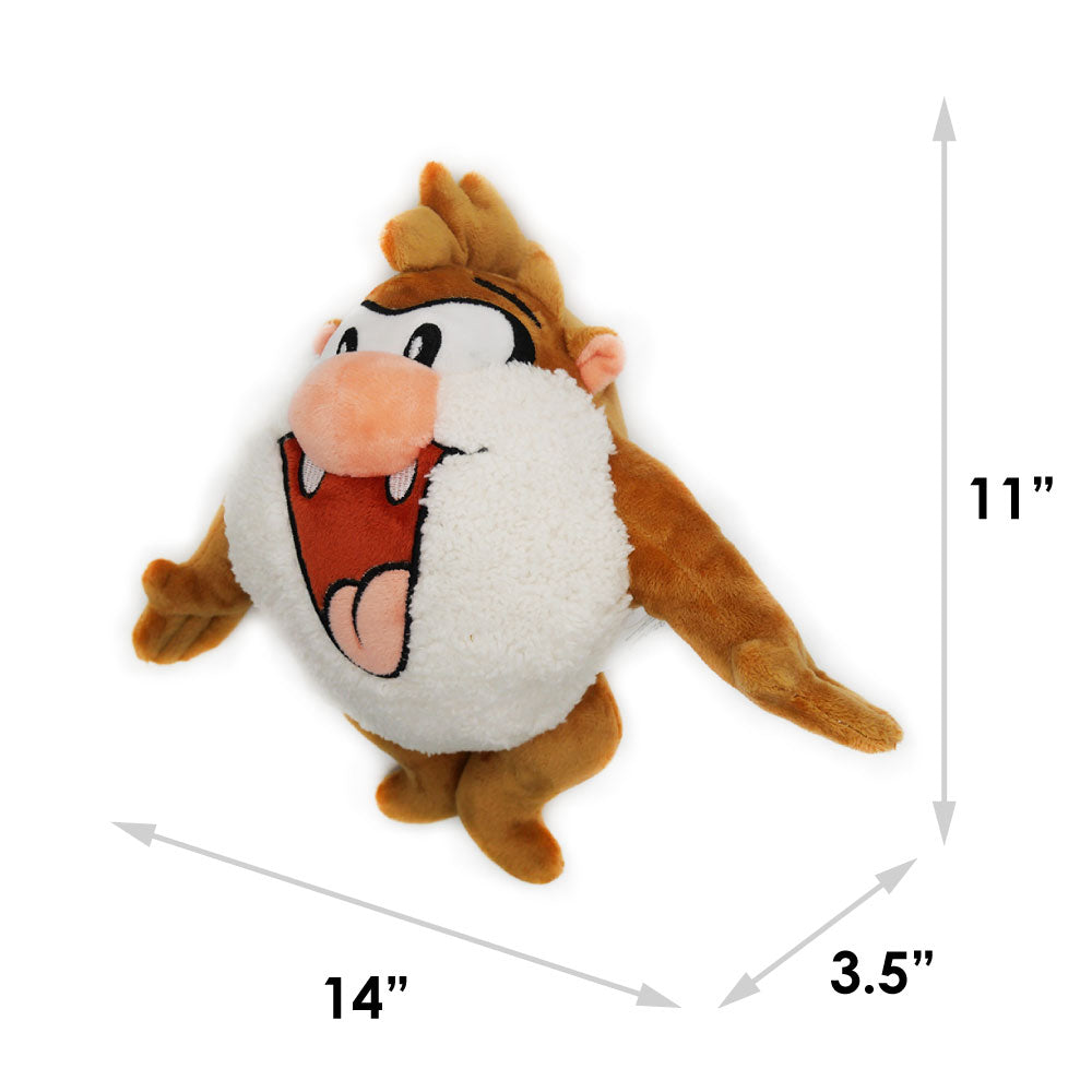 Dog Toy Squeaker Plush - Looney Tunes Taz Full Body