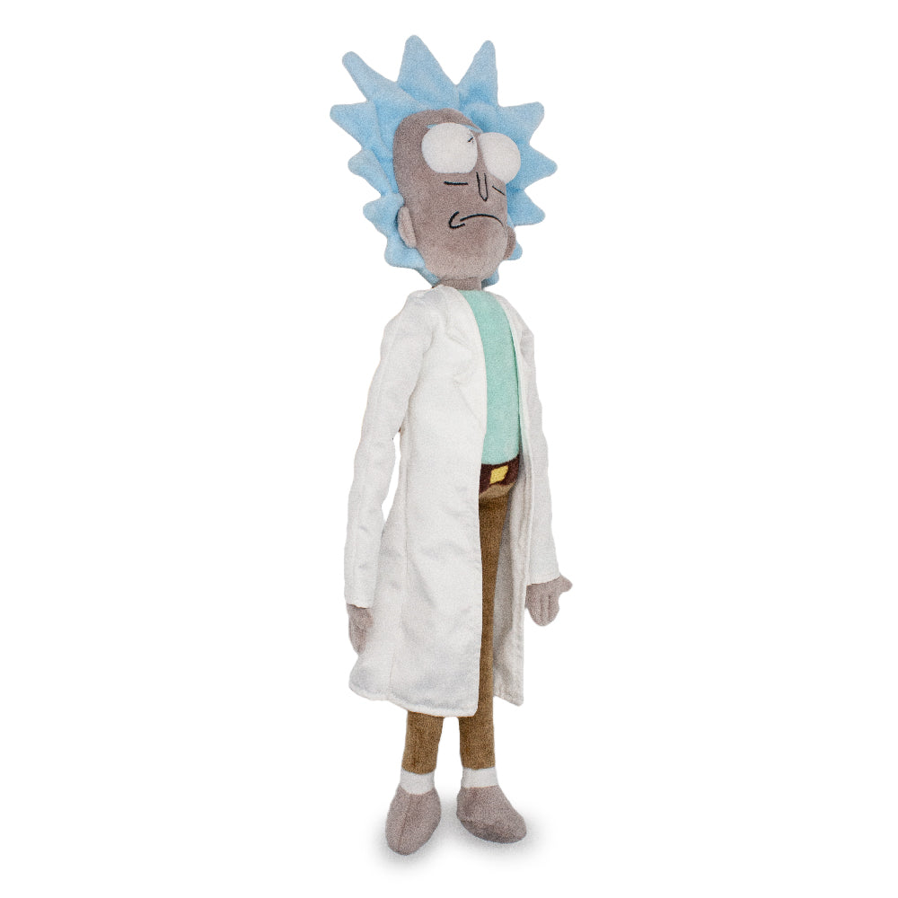 Dog Toy Squeaker Plush - Rick and Morty Standing Rick Full Body Pose