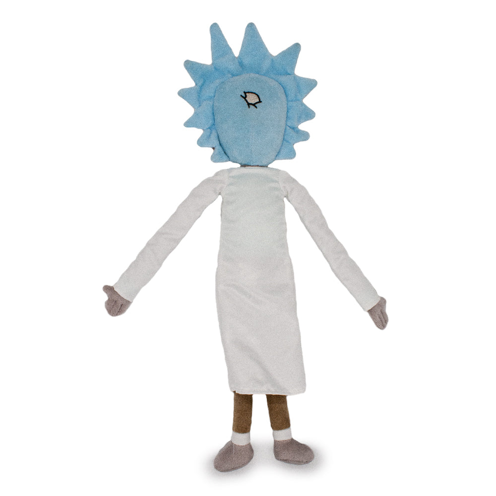 Dog Toy Squeaker Plush - Rick and Morty Standing Rick Full Body Pose