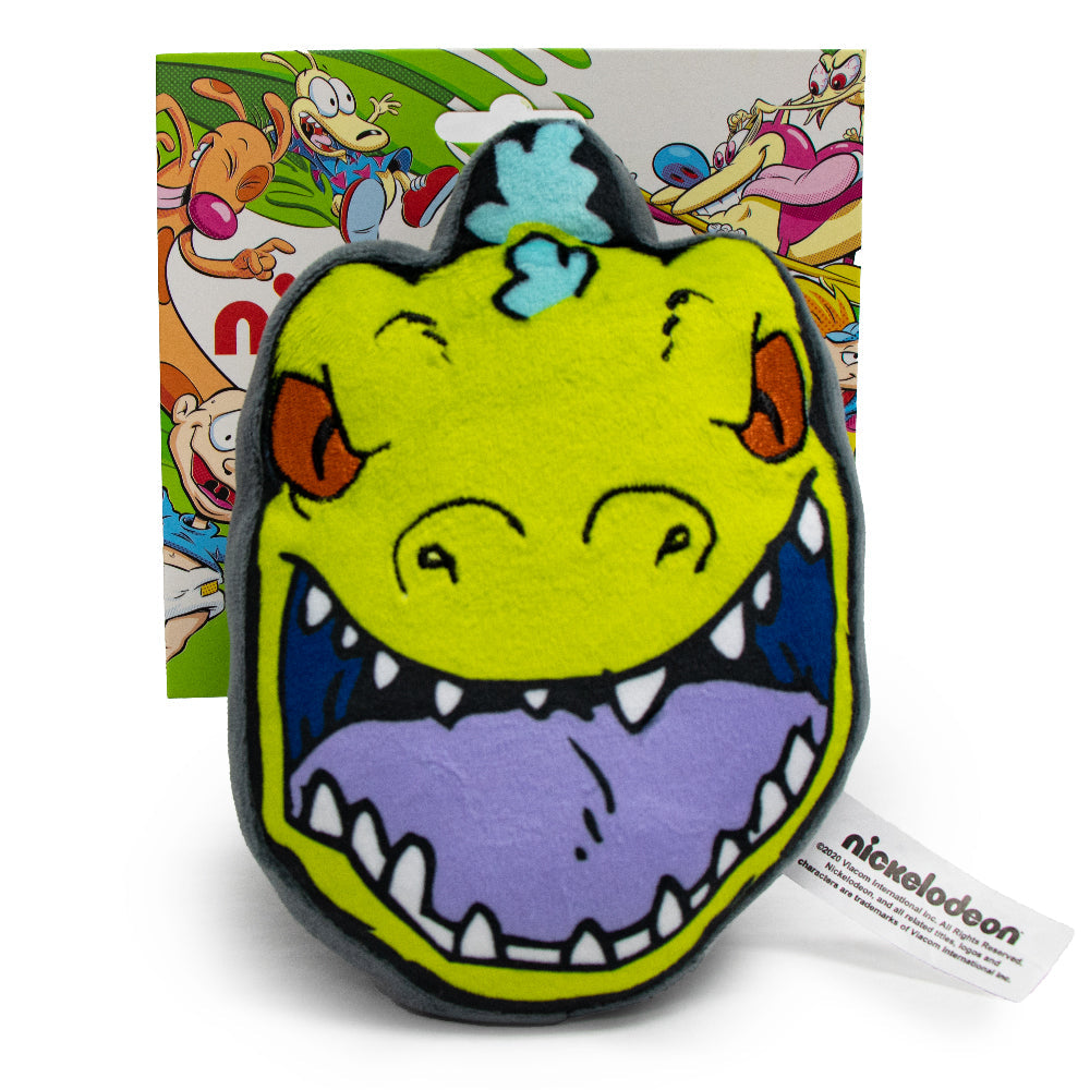 Dog Toy Squeaker Plush - Rugrats Reptar Roar Face