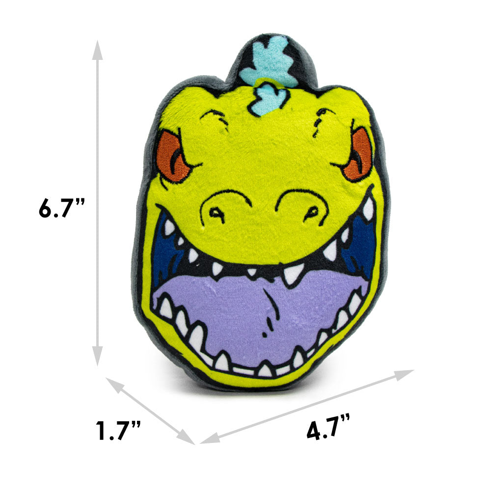 Dog Toy Squeaker Plush - Rugrats Reptar Roar Face