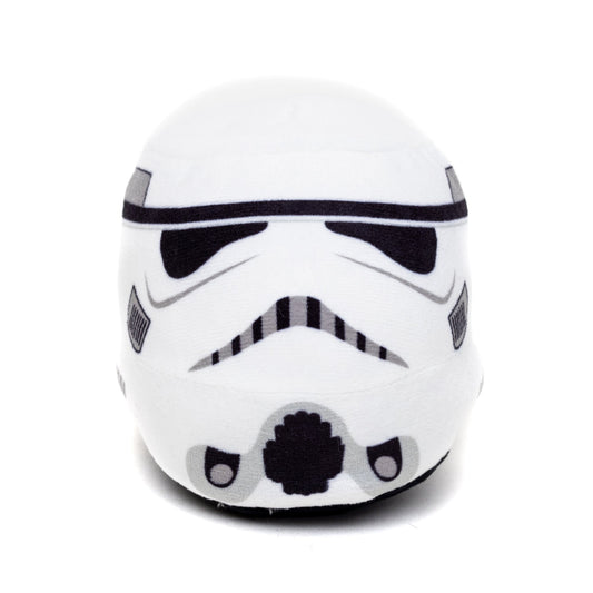 Dog Toy Squeaker Plush - Stormtrooper Helmet White