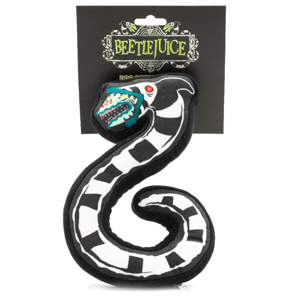 Dog Toy Squeaker Plush - Beetlejuice Sandworm