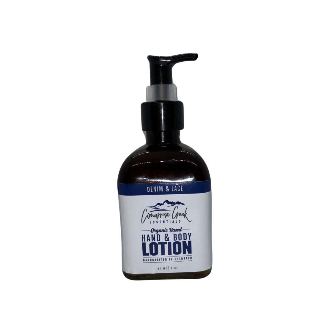 Denim & Lace Organic Hand & Body Lotion