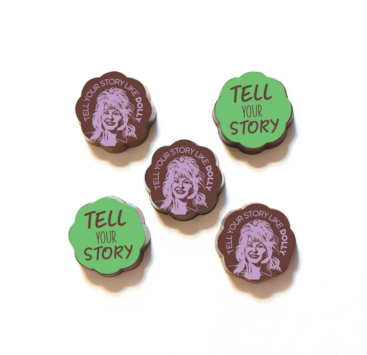 Dolly Parton Fan Club Chocolates