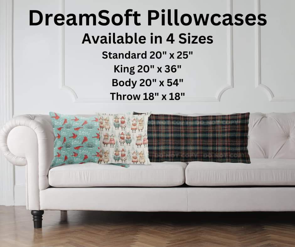 Preorder! Closes 11/13. ETA Jan. Hippy Alien Dreamsoft Pillowcases