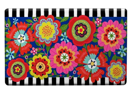 Groovy Floral comfort mat