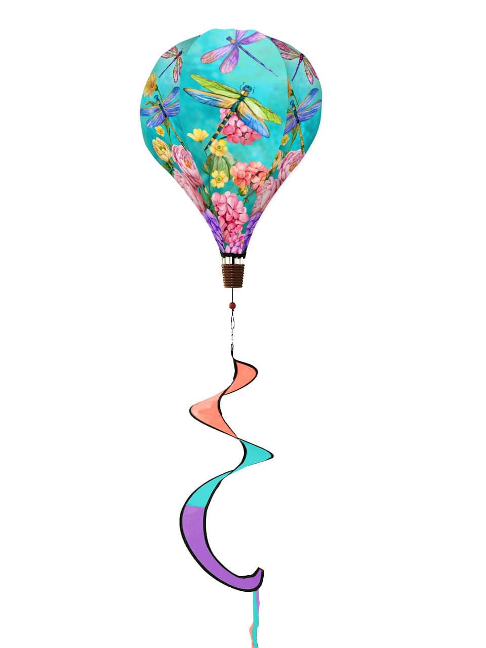 Dragonflies balloon windsock