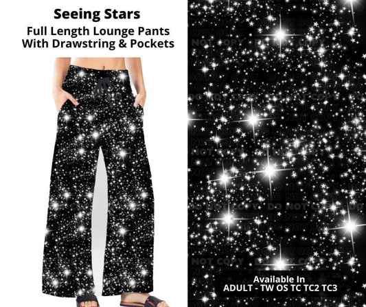 Preorder! Closes 10/17. ETA Dec. Seeing Stars Full Length Lounge Pants