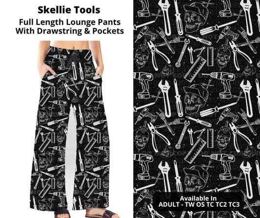 Preorder! Closes 10/17. ETA Dec. Skellie Tools Full Length Lounge Pants