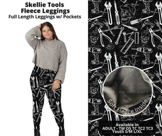 Preorder! Closes 10/17. ETA Dec. Skellie Tools Fleece Leggings