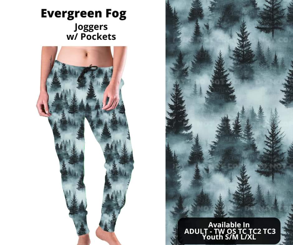 Evergreen Fog Joggers