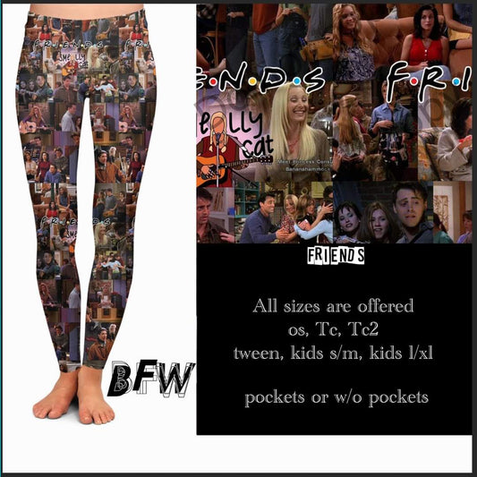 Friends Leggings, Lounge Pants and Joggers with pockets