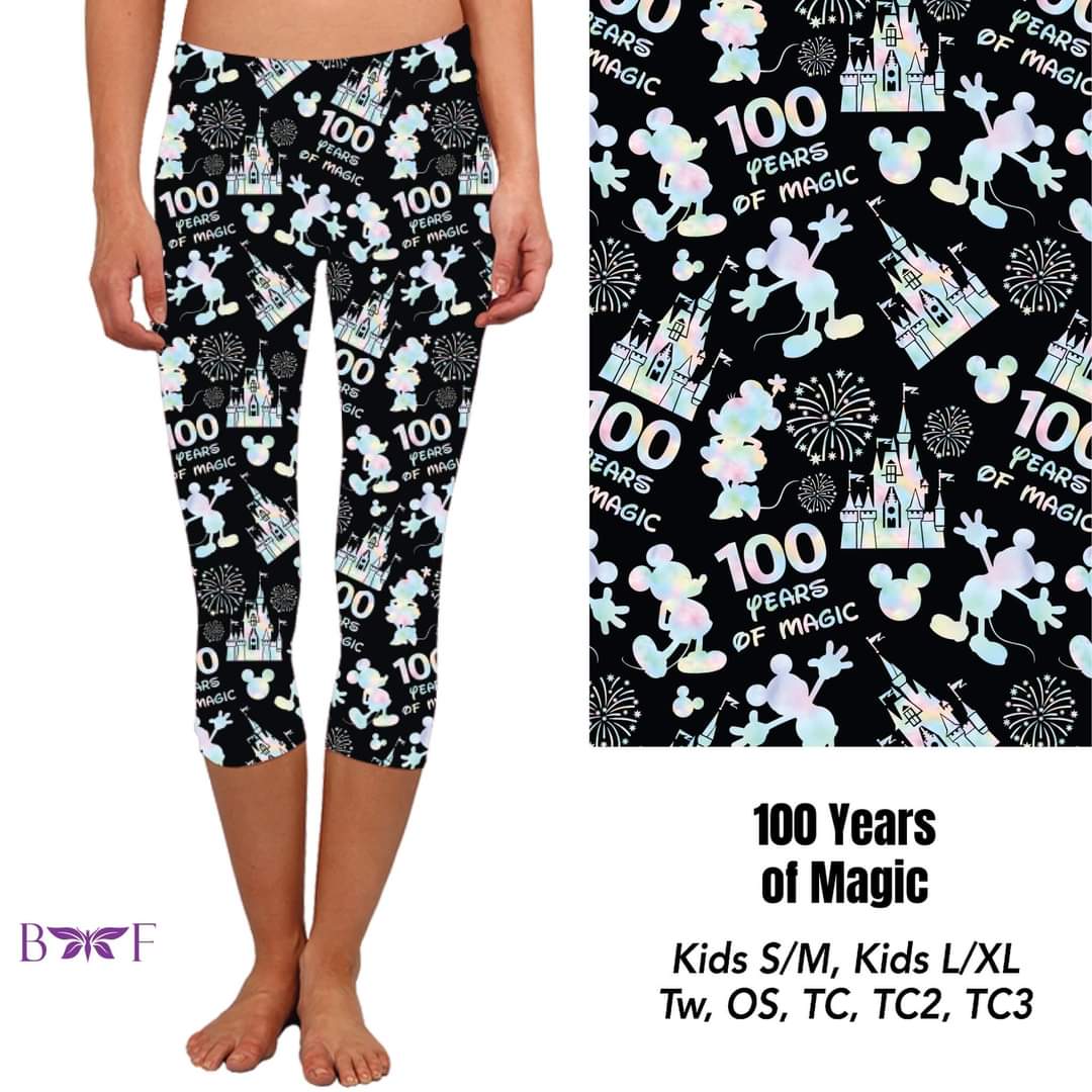 100 Years of Magic leggings and capris with pockets