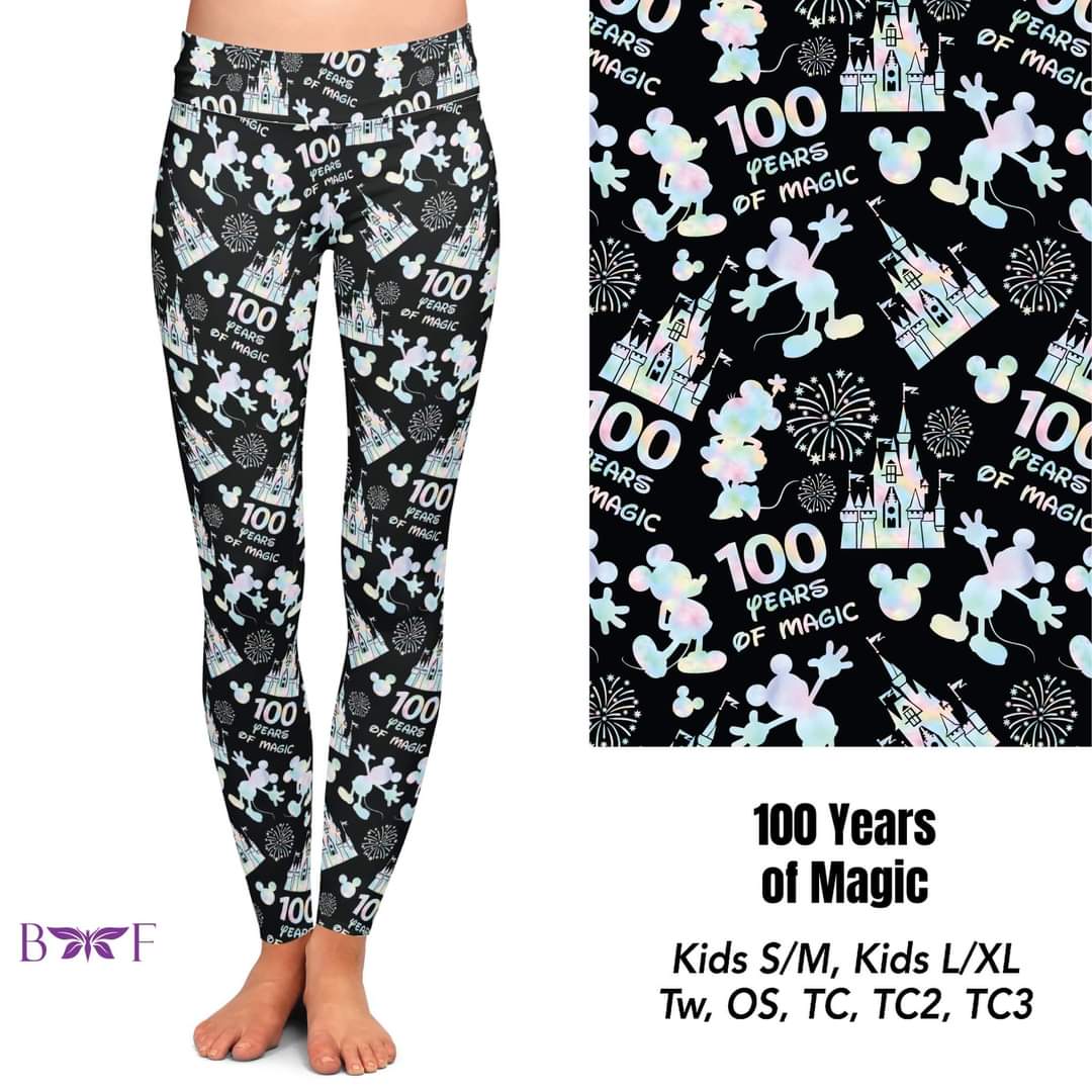 100 Years of Magic leggings and capris with pockets