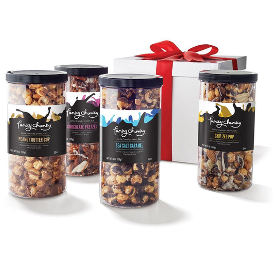 Four Flavor Gift Pack 19 oz Tall Canisters