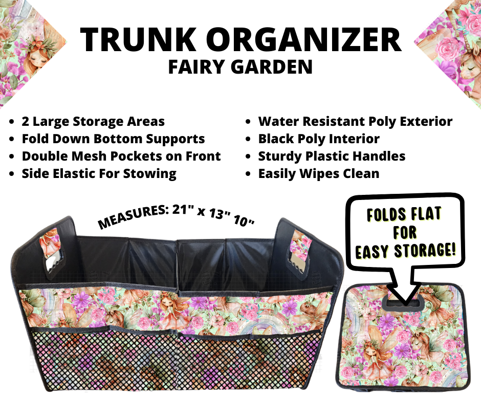 Preorder! Closes 3/10. ETA June. Fairy Garden Trunk Organizer