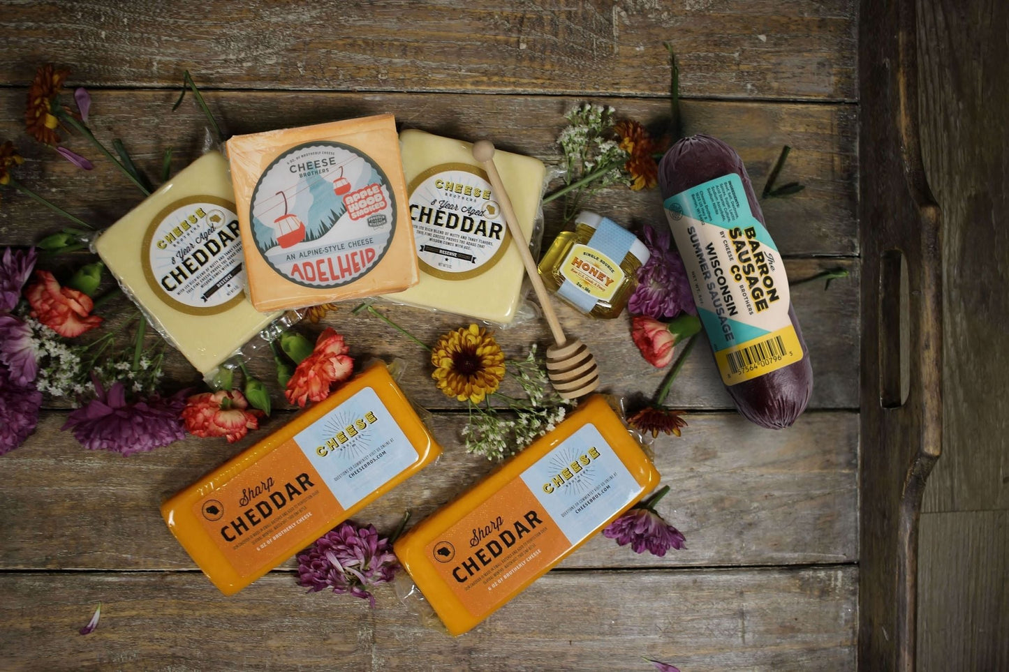 "Hope You're Feeling Cheddar Soon" Gift Basket