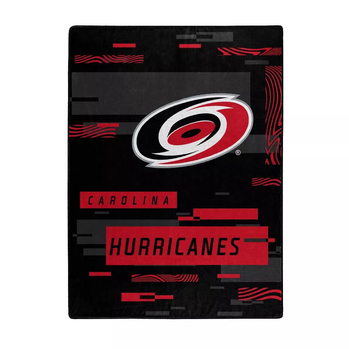 NHL Carolina Hurricanes 60" x 80" Digitize Raschel Throw Blanket