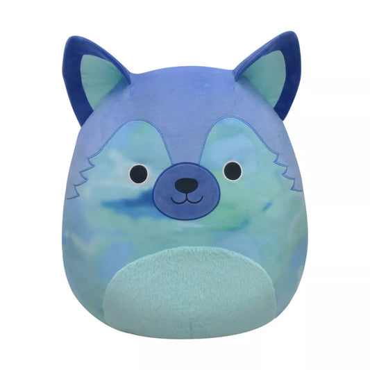 Squishmallow 20 inch Kippie The Blue & Teal Printed German Shepherd Deluxe