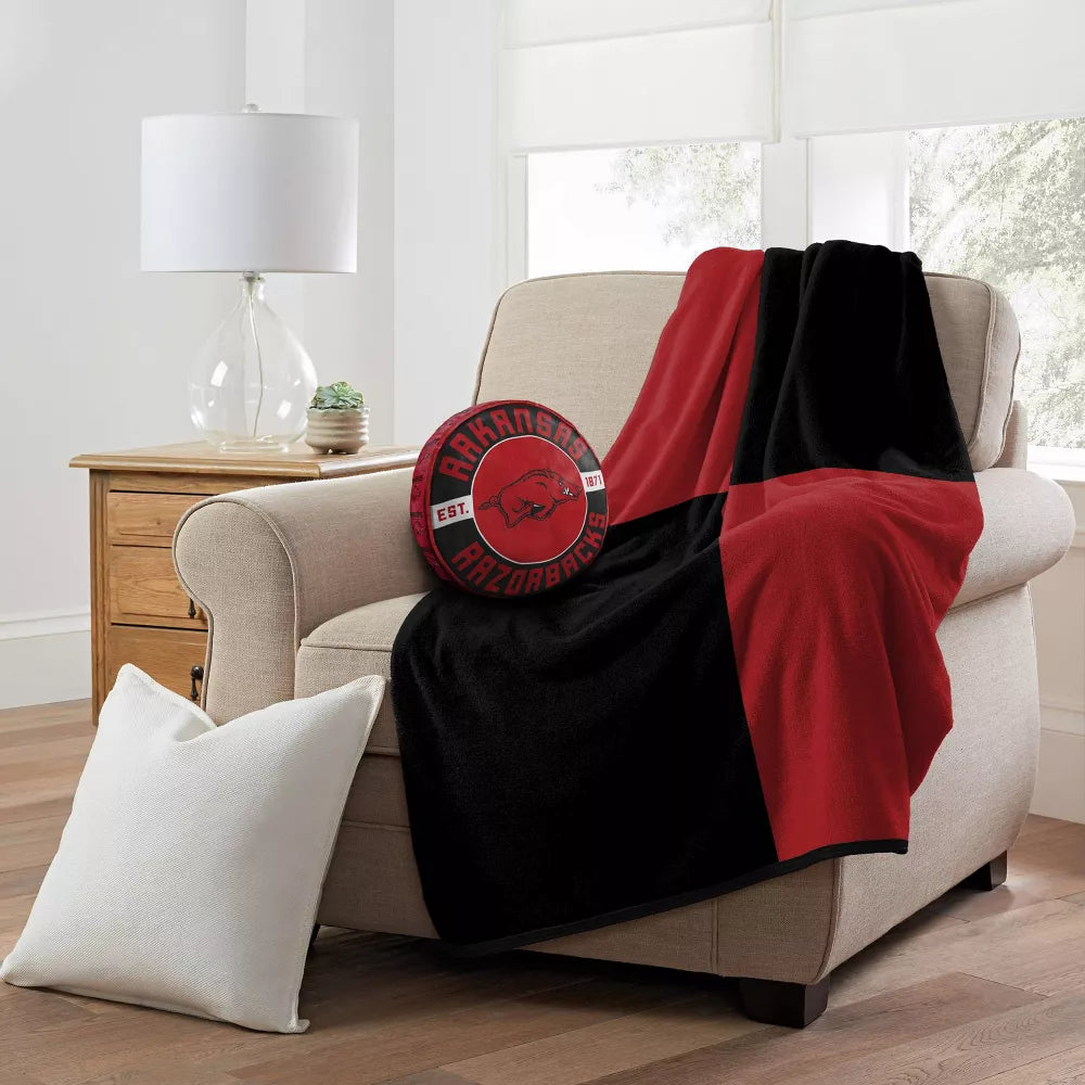 Arkansas Razorbacks NCAA 15" Cloud Pillow