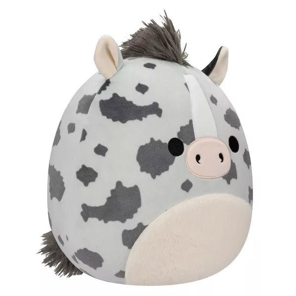 Squishmallows 11" Grady the Gray Appaloosa Painted Horse Plush Toy