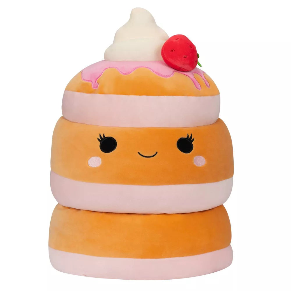 Squishmallows Sawtelle the Strawberry Pancakes 16" Stuffed Plush