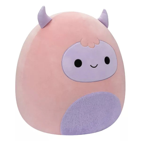 Squishmallows 11" Ronalda the Pink and Purple Yeti Plush Toy