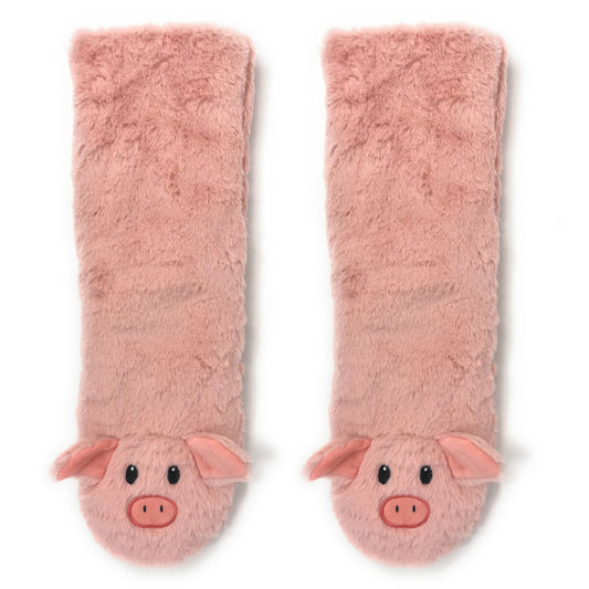 Le Piggy Plush Slipper Socks