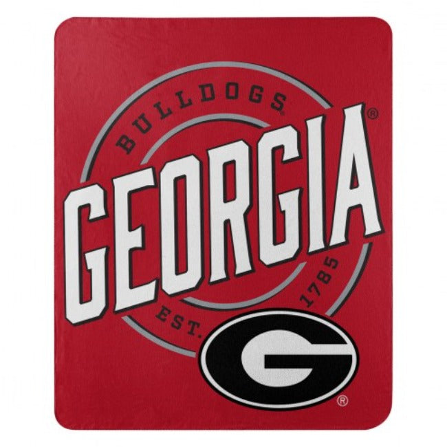 Georgia Bulldogs Campaign Fleece Blanket